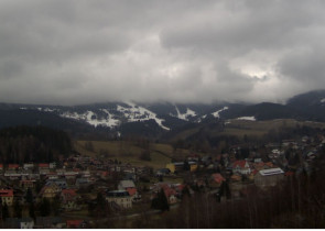 Obraz podglądu z kamery internetowej Rokytnice nad Jizerou - panorama